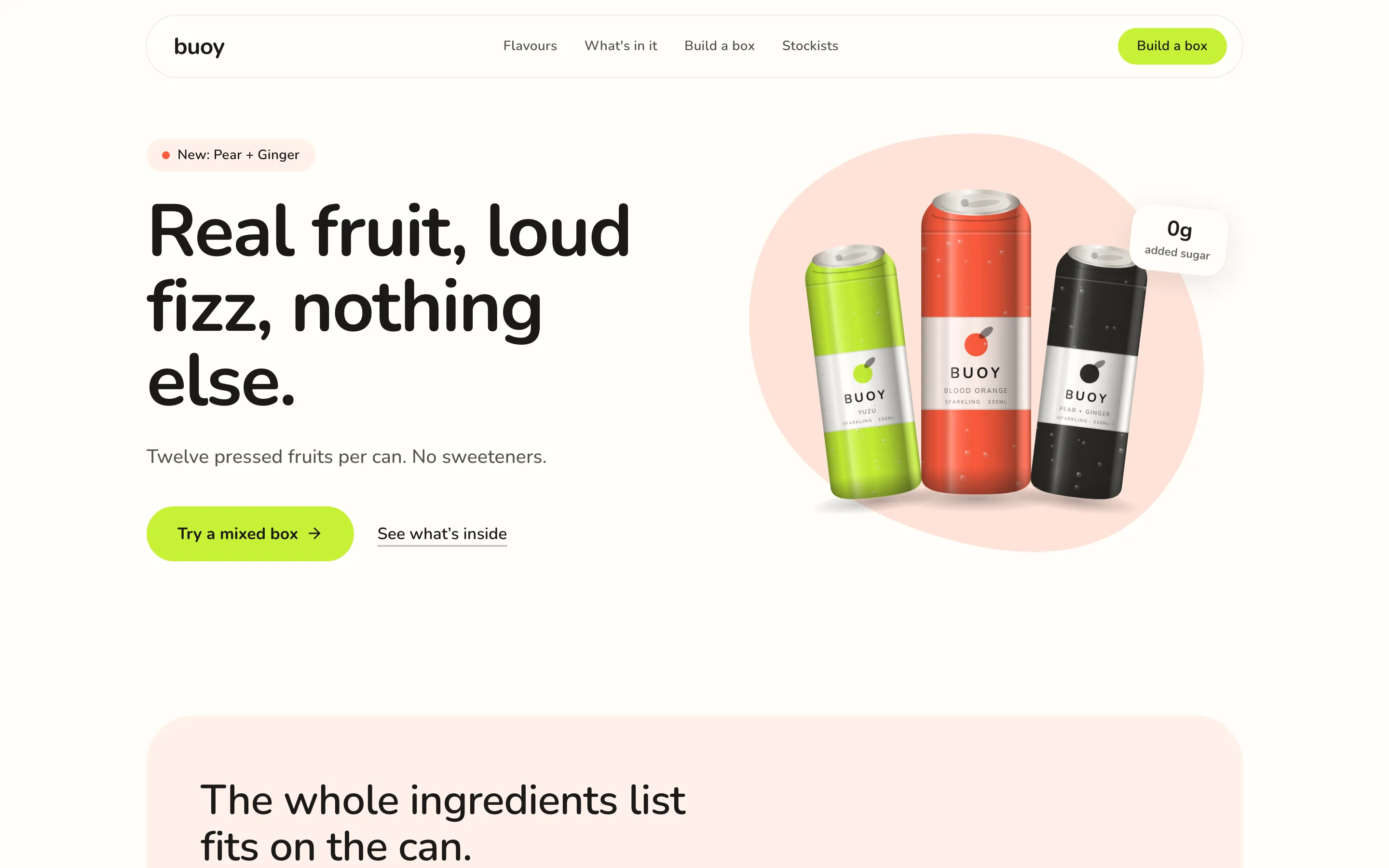 Playful Motion: Product hero and spring entrance